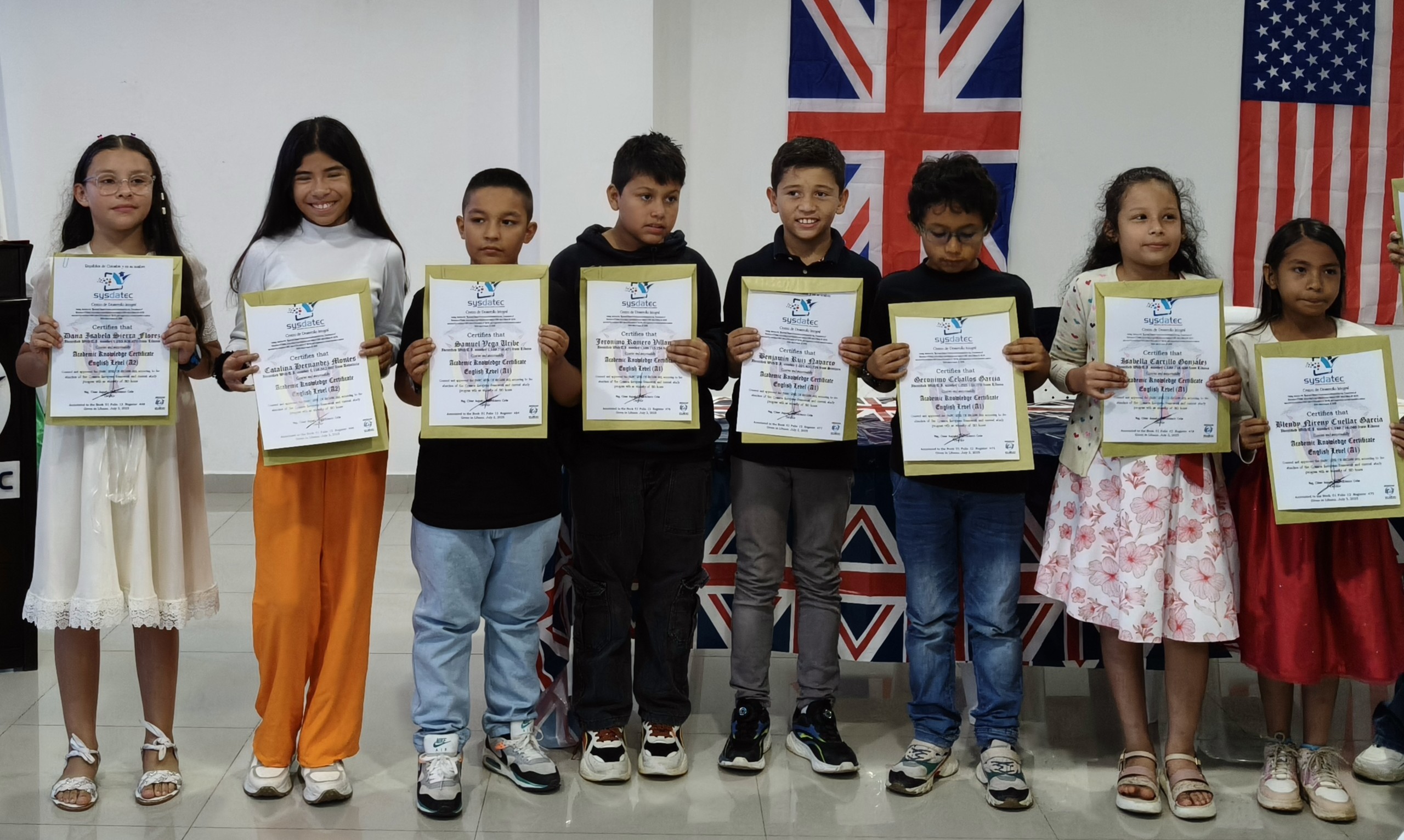 Inglés para niños en Sysdatec